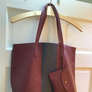 Summer closet clean out:
Elegant Burgundy and Blue used Jcrew Tote Bag